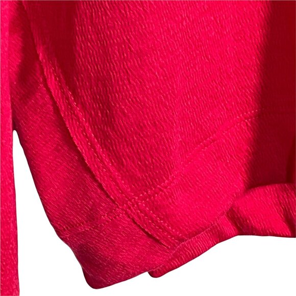 Anthropologie Dolman Sleeve V-Neck Pullover Pink Stretch Knit Top XS - Picture 5 of 12
